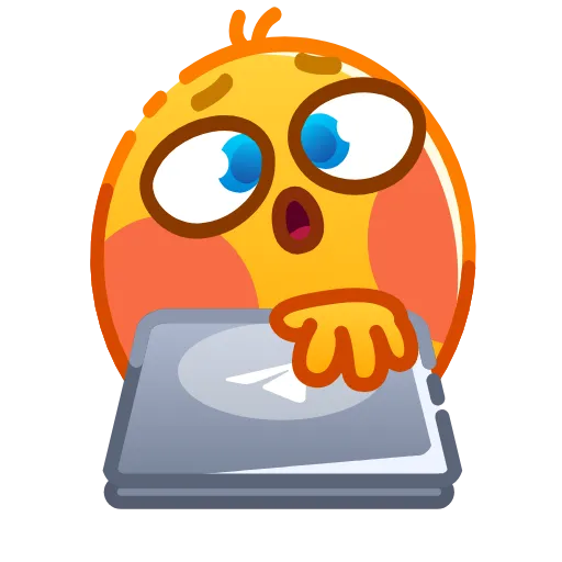 Стикер 58 Hand Drawn Emoji