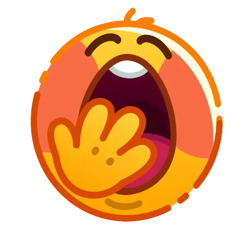 Стикер 41 Hand Drawn Emoji