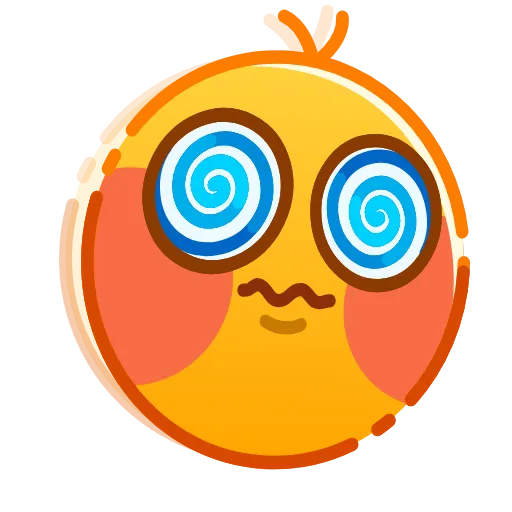 Стикер 44 Hand Drawn Emoji