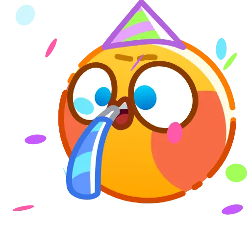Стикер 19 Hand Drawn Emoji