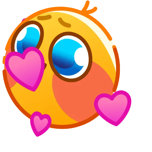 Стикер 14 Hand Drawn Emoji