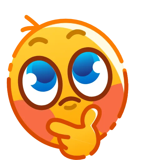 Стикер 31 Hand Drawn Emoji