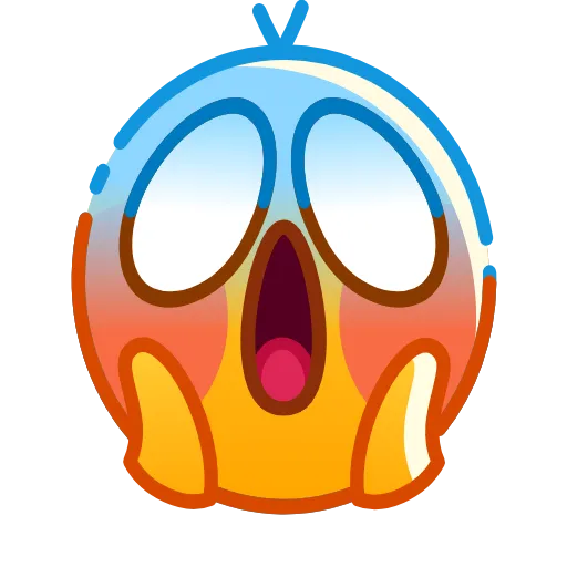 Стикер 29 Hand Drawn Emoji