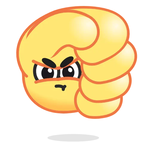Стикер 8 Hand Emoji