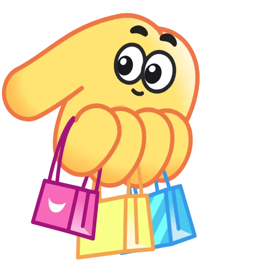 Стикер 39 Hand Emoji