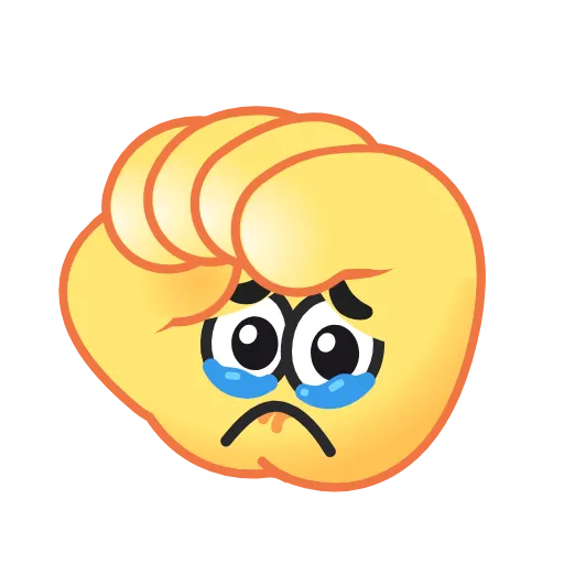 Стикер 7 Hand Emoji
