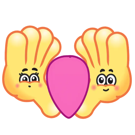 Стикер 30 Hand Emoji