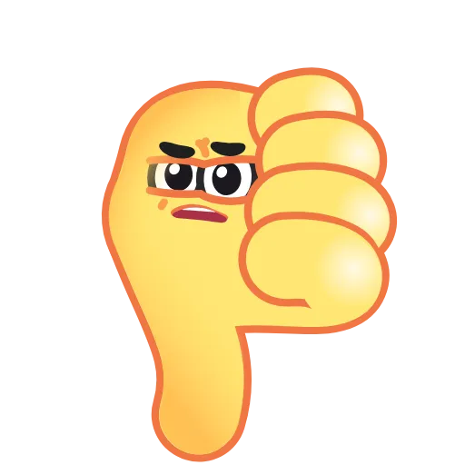 Стикер 16 Hand Emoji