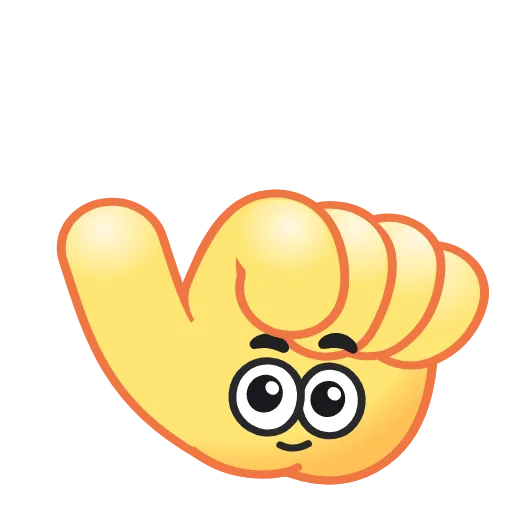 Стикер 29 Hand Emoji