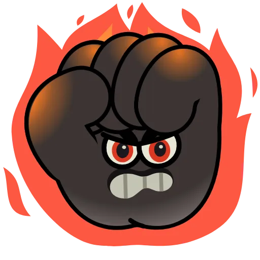 Стикер 9 Hand Emoji