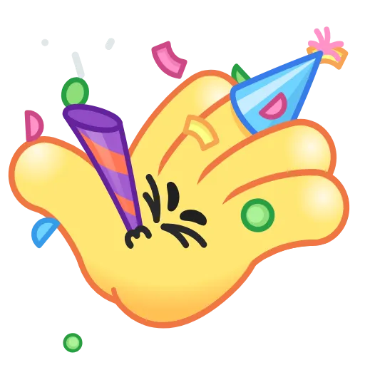 Стикер 5 Hand Emoji