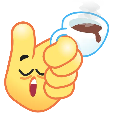 Стикер 12 Hand Emoji
