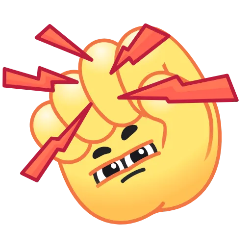 Стикер 33 Hand Emoji