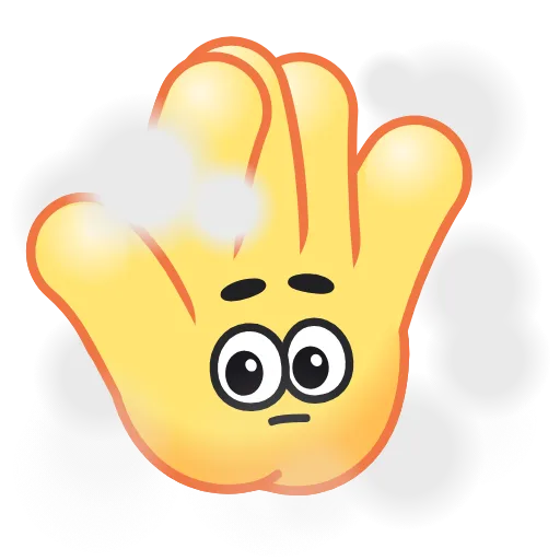 Стикер 40 Hand Emoji