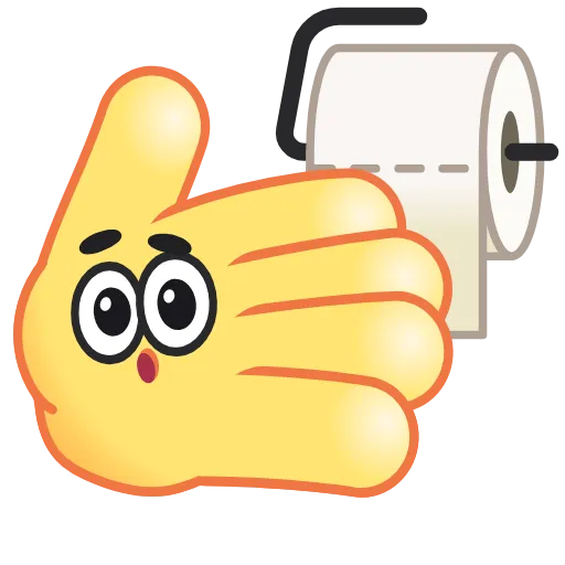 Стикер 55 Hand Emoji