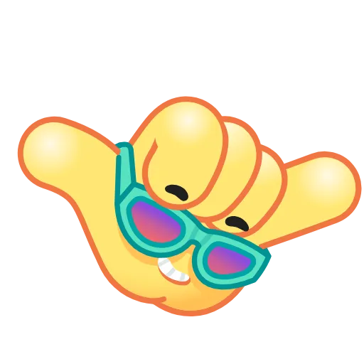 Стикер 23 Hand Emoji