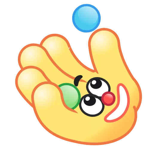 Стикер 42 Hand Emoji