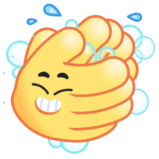 Стикер 52 Hand Emoji