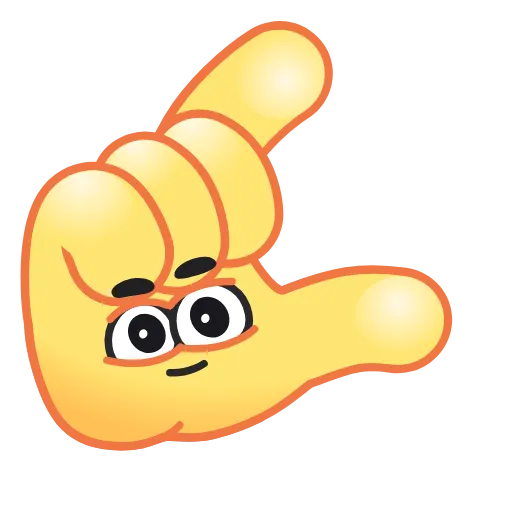 Стикер 37 Hand Emoji