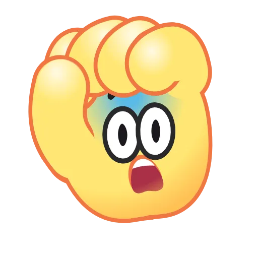 Стикер 10 Hand Emoji