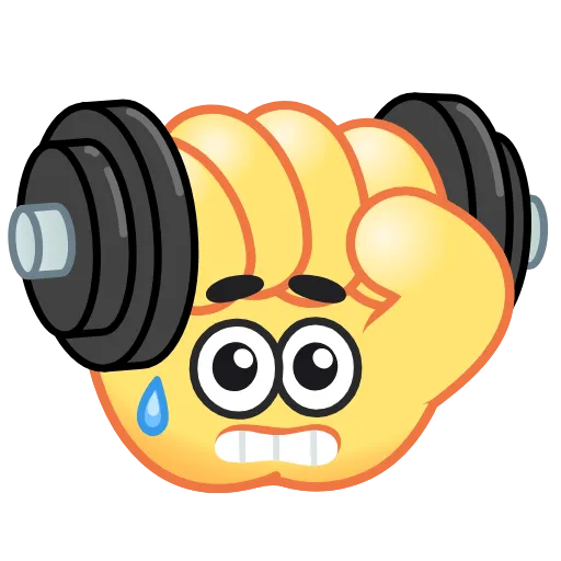 Стикер 50 Hand Emoji