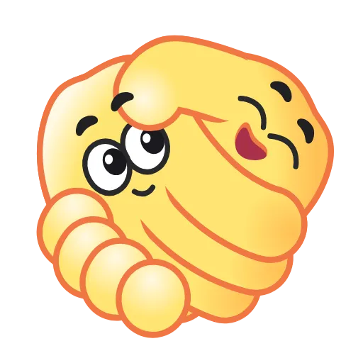 Стикер 43 Hand Emoji