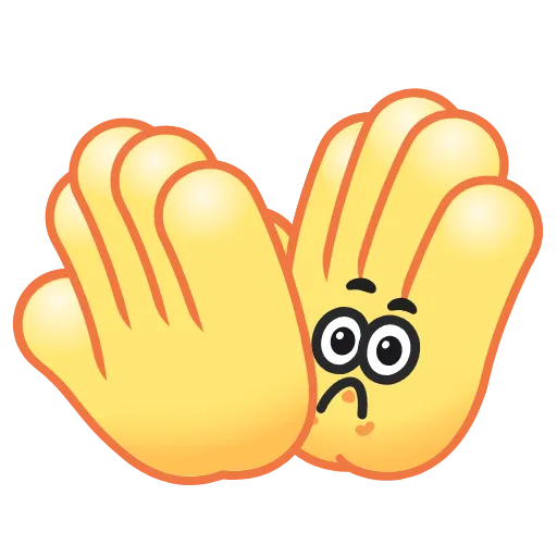 Стикер 14 Hand Emoji