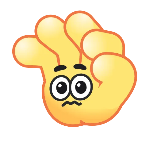 Стикер 36 Hand Emoji