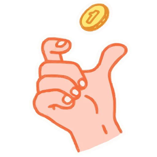 Стикер 13 Hands HD