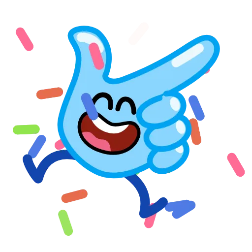 🥳 Эмодзи «Руки» для Telegram