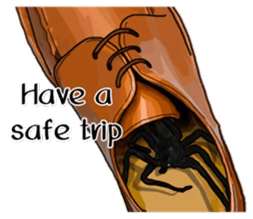 👞 Стикер «Handsome Spider» для Telegram