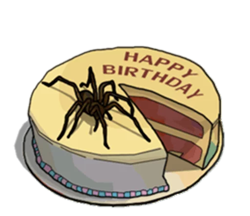 🎂 Стикер «Handsome Spider» для Telegram