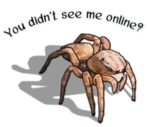 😐 Стикер «Handsome Spider» для Telegram