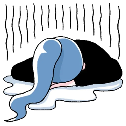 😭 Стикер «Хани тян» для Telegram