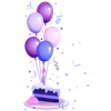 Стикер 36 Birthday