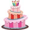 Стикер 23 Birthday