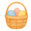 Стикер 17 Happy Easter Time