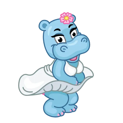 Стикер 20 Hippos