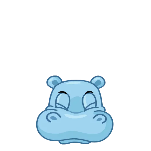 Стикер 11 Hippos