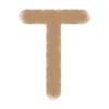 🤩 Эмодзи «Бежевые буквы и иконки» для Telegram