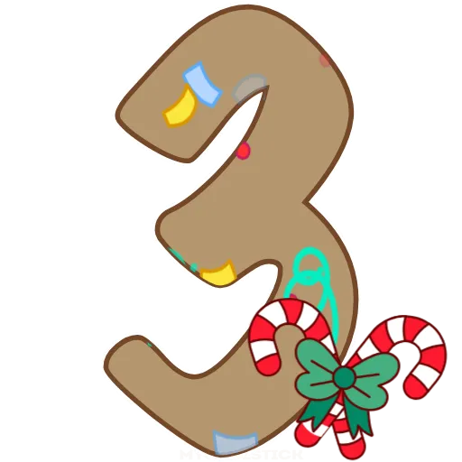 Стикер 45 Merry Christmas