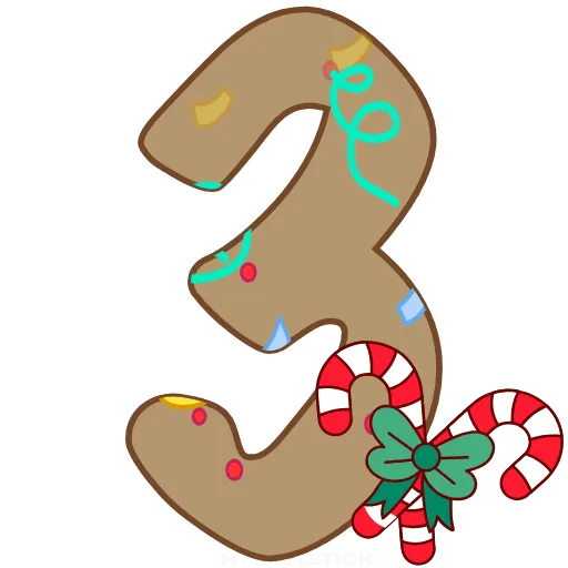 Стикер 17 Merry Christmas