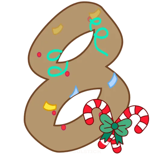 Стикер 50 Merry Christmas