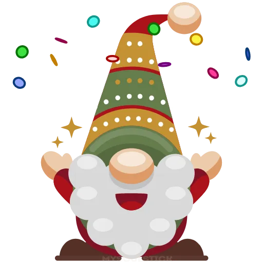 Стикер 3 Merry Christmas