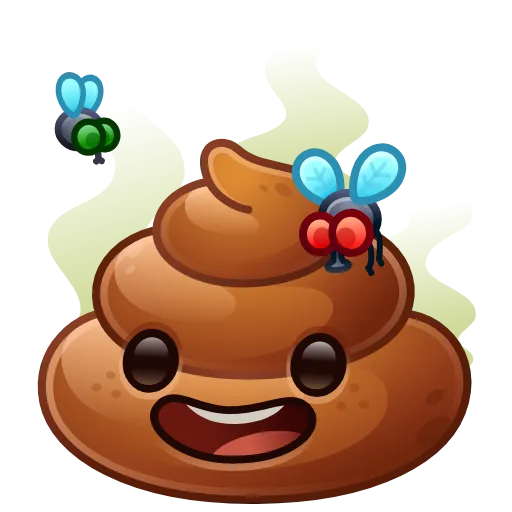 Стикер 51 Happy Brownie