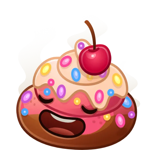 Стикер 20 Happy Brownie