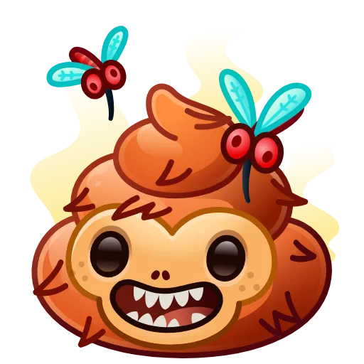 Стикер 34 Happy Brownie