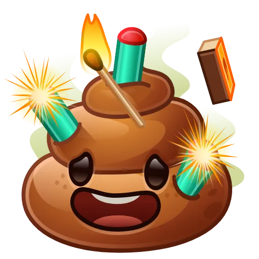 Стикер 49 Happy Brownie