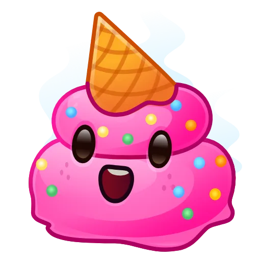 Стикер 35 Happy Brownie