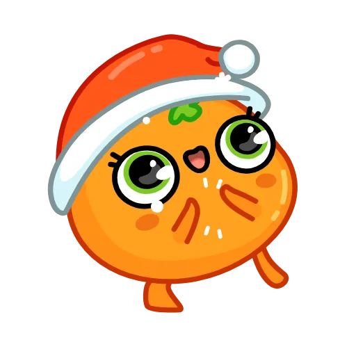 Стикер 6 Christmas Pepe